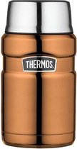 King Thermos XL Voedseldrager - Foodcontainer - Lunchbox - Voedselcontainer - Koper - 710ml