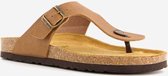 Hush Puppies heren bio teenslippers - Cognac - Maat 42