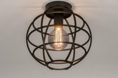 Lumidora Plafondlamp 73658 - E27 - Zwart - Metaal - ⌀ 28 cm