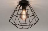 Lumidora Plafondlamp 73633 - E27 - Zwart - Metaal - ⌀ 31.5 cm