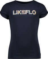 Like Flo T-shirt meisje navy maat 110