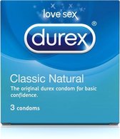 Durex Classic - 3 stuks - Drogisterij - Condooms - Transparant - Discreet verpakt en bezorgd