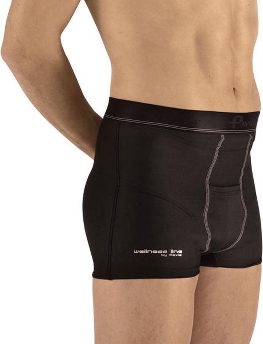 Goedkoopste Pavis Liesbreukband boxer - Twee pads - Voorkomt terugkeren breuken - Maat L