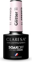 Claresa UV/LED Gellak Glitter #11 – 5ml.