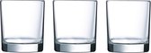 24x Stuks drinkglazen/waterglazen transparant 300 ml - Glazen - Drinkglas/waterglas/tumblerglas