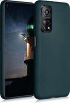 kwmobile telefoonhoesje voor Xiaomi Mi 10T / Mi 10T Pro - Hoesje voor smartphone - Back cover in metallic petrol