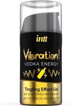 Vibration! Vodka Energy Tintelende Gel - Drogisterij - Lustopwekkers - Bruin - Discreet verpakt en bezorgd