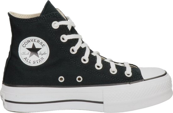 Converse Chuck Taylor All Star Lift Hi Hoge sneakers - Dames - Zwart - Maat 37