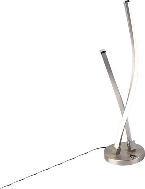 louter Brein naaien Paul Neuhaus paulina - Moderne Dimbare Vloerlamp | Staande Lamp met Dimmer  - 1 lichts... | bol.com
