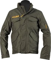 Helstons Commando Tissu Technique Kaki Motorcycle Jacket M