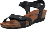 Cosmos Dames sandalen Sandalen Plat - zwart - Maat 38