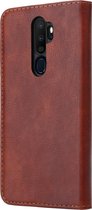 ShieldCase Wallet case Oppo A5 2020 / A9 2020 - bruin