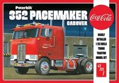 1:25 AMT 1090 Peterbilt 352 Pacemaker - Coca Cola Truck Plastic Modelbouwpakket