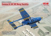 1:48 ICM 48291 Cessna O-2A US Navy Service Plastic Modelbouwpakket