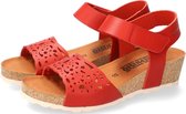 Mephisto Raphaela - dames sandaal - rood - maat 40 (EU) 6.5 (UK)