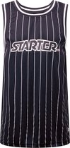 Starter Tanktop -S- Pinstripe Zwart