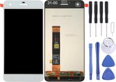 Lcd-scherm en digitizer volledige montage voor HTC Desire 10 Pro (wit)