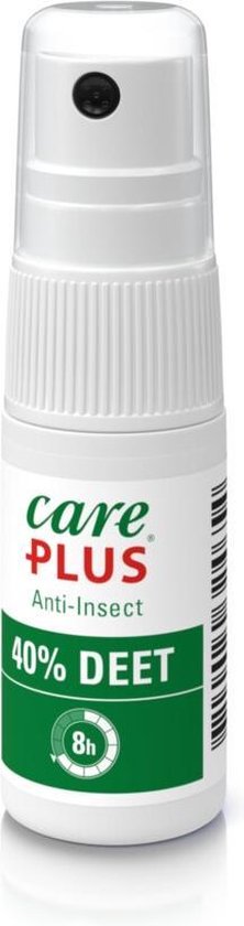 Care Plus Anti-Insect Deet 40% Spray 15 ml - mini- 2go - muggenspray