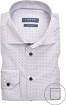 LeDub Lange mouw Overhemd - 0139749 Blauw (Maat: XXL)