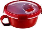 Smart-Microwave - Soepdoos - 0.6L Rood - D16xH9cm - (set van 6)