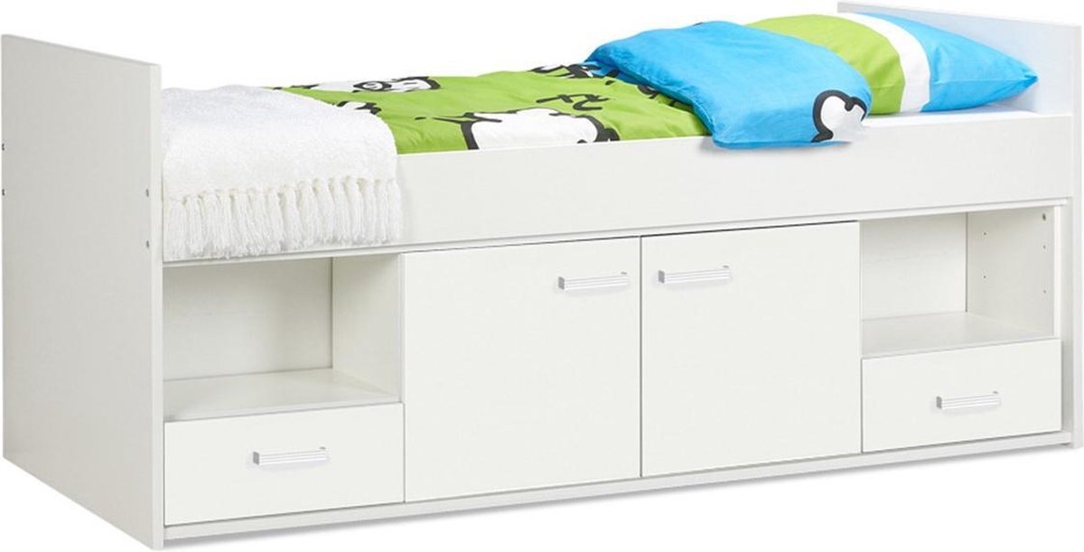 Beter Bed Basic kajuitbed Jesse 90 x 200 cm wit bol