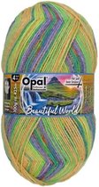 Opal Sokkenwol Beautiful World 4-draads 100 gram - 9742