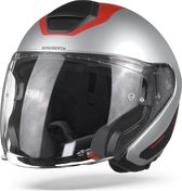 Schuberth M1 Pro Triple Rood Jethelm - Motorhelm - Maat XXL