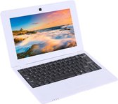 Netbook-pc, 10,1 inch, 1 GB + 8 GB, Android 6.0 Allwinner A33 Quad Core 1,5 GHz, WiFi, USB, SD, RJ45 (wit)
