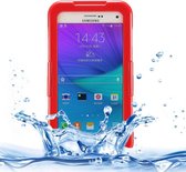 IPX8 TPU + PC waterdichte beschermhoes met draagkoord voor Galaxy Note 5 / N920 (rood)