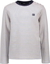 Seven-One-Seven Jongens sweaters Seven-One-Seven Timmy roundneck sweater stripes Campanula 158/164