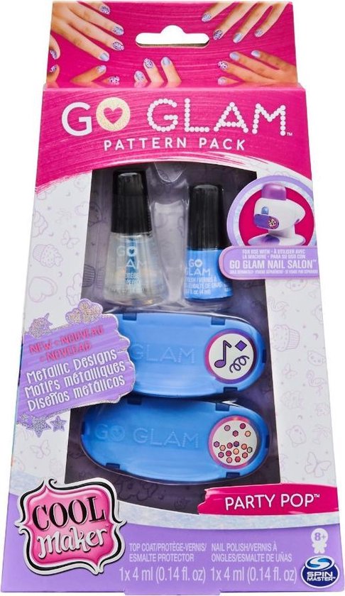 SPIN MASTER Maquillage - Cool Maker - Recharges Go Glam U-Nique Nail salon  pas cher 