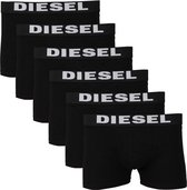 Diesel - Heren Onderbroeken 6-pack boxers - Zwart - Maat XL