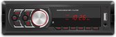 TechU™ Autoradio T49 – 1 Din + Afstandsbediening – Bluetooth – USB – AUX – SD – FM radio