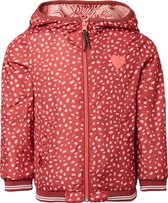 Noppies Jas Laayan - reversible - Coral Cloud - Maat 116