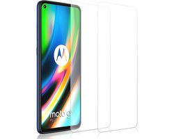 Geschikt Voor: Motorola Moto G9 Plus Screen Protector (2-Pack) Tempered Glas Screenprotector