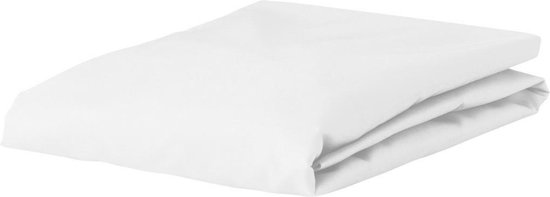 ESSENZA Premium Percale Topper Hoeslaken Wit - 90x200 cm