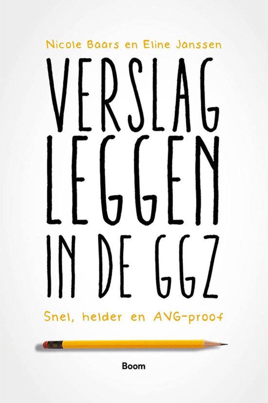 Verslagleggen in de ggz - cover