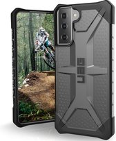 UAG - Plasma backcover hoes - Samsung Galaxy S21 - Grijs + Lunso Tempered Glass