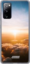 6F hoesje - geschikt voor Samsung Galaxy S20 FE - Transparant TPU Case - Cloud Sunset #ffffff
