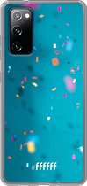 6F hoesje - geschikt voor Samsung Galaxy S20 FE - Transparant TPU Case - Confetti #ffffff