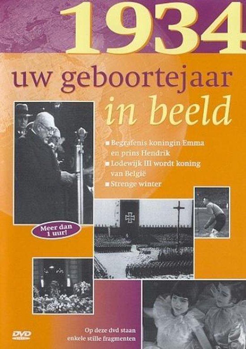 Uw Geboortejaar In Beeld - 1934