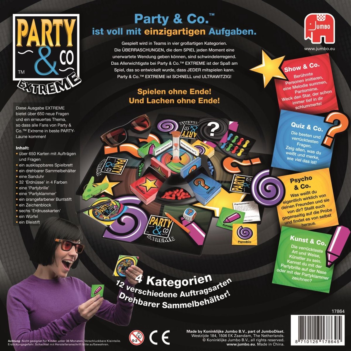 goochelaar Leer Perfect Party & Co. Extreme Volwassenen Triviantspel (Duitstalige versie) | Games |  bol.com