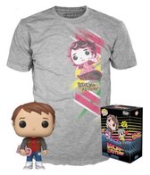 BTTF - POP N° 964 - Marty w/Hoverboard S.E. + T-Shirt (S)