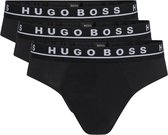 HUGO BOSS briefs (3-pack) - heren slips - zwart -  Maat: S