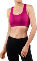 FALKE Madison Bratop met Pads 37465 - Meerkleurig 8284 berry Dames - XL