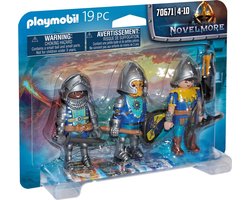 foto van PLAYMOBIL Novelmore Set van 3 Novelmore ridders - 70671