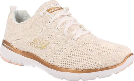 Skechers Flex Appeal Roze Sneakers Dames 38 | bol.com