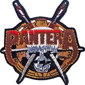 Pantera Patch Skull Knives Multicolours