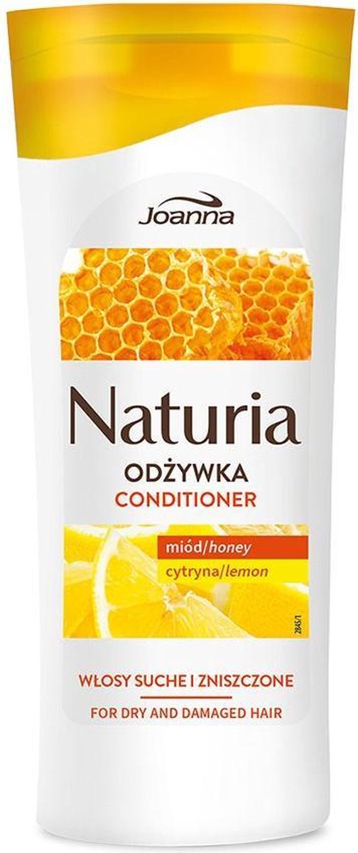 Joanna - Naturia Conditioner For Dry And Damaged Hair Honey And Lemon 200G