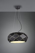 TRIO - Hanglamp Zandor Zwart Ø 50 cm